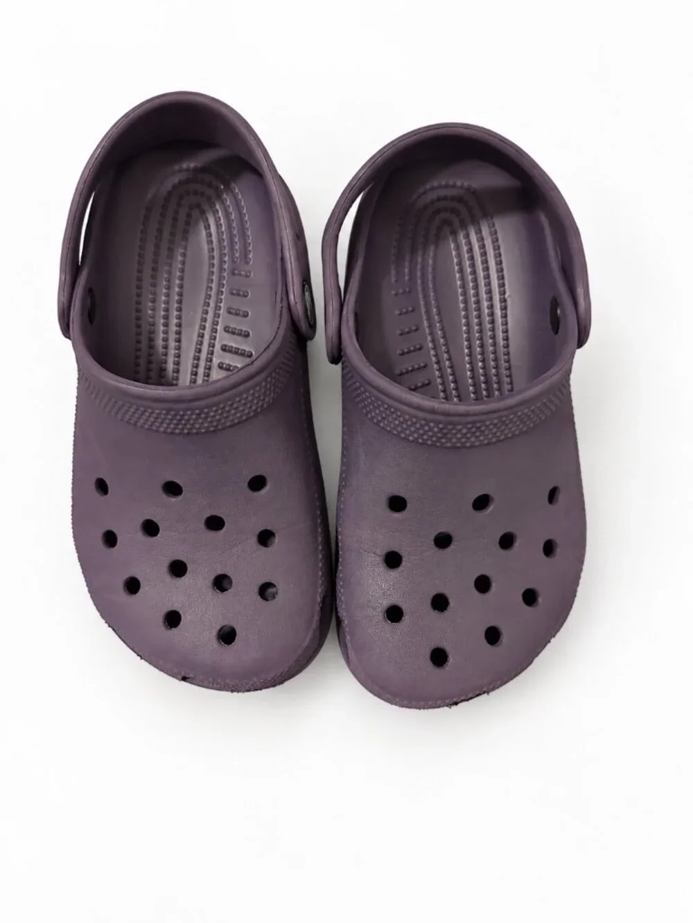 Crocs Kids Purple Classic Clogs Junior Size J1